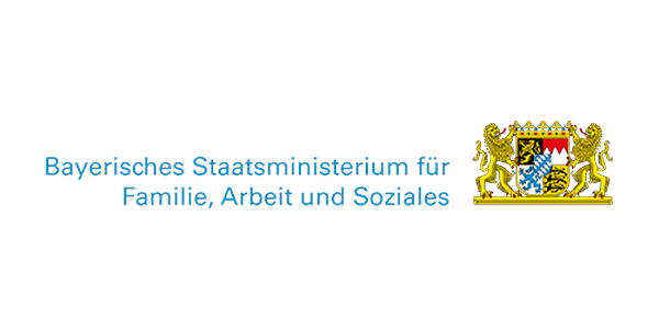 Logo Bayerisches Staatsministerium für Familie, Arbeit und Soziales